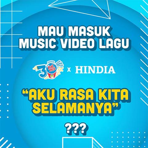 pop mie x hindia music video